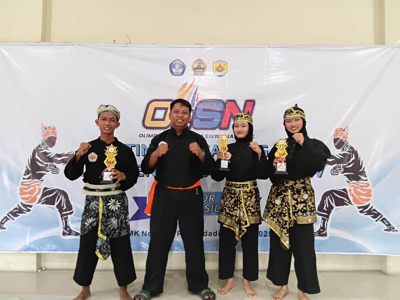 SANTRI AT-TAJDID BORONG JUARA DI O2SN WILAYAH IV JATENG 2025